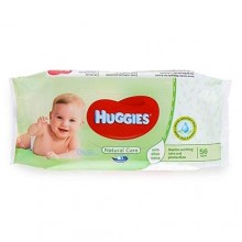 HUGGIES BABY WIPES NATURAL CARE 56 CT