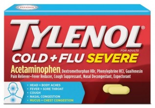 TYLENOL COLD & FLU SEVERE CAPLETS  24 CT