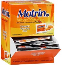 MOTRIN IB IBUPROFEN DISP. CAPLETS 50 CT