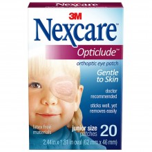 NEXCARE OPTICLUDE EYE PATCH JNR. 20 CT