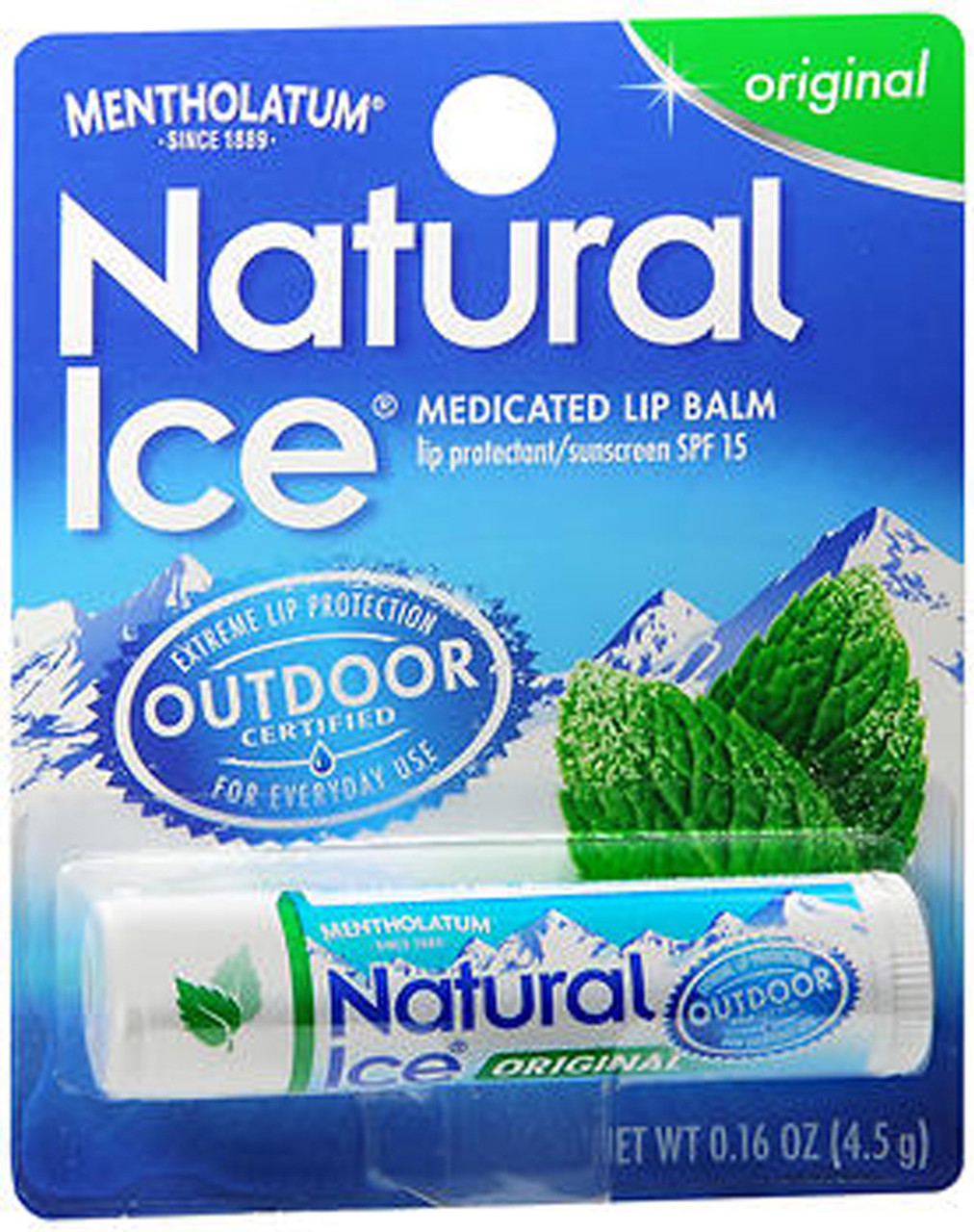 NATURAL ICE ORIG. LIP BALM SPF 15 0.16 OZ