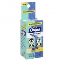 BABY ORAJEL NON MEDICATED COOLING GELS FOR TEETHING 0.36 OZ