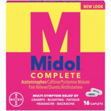 MIDOL MAX STRENGTH CAPLET 16 CT | EXP. 6/24