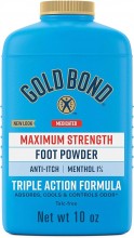 GOLD BOND MEDICATED FOOT PWDR M/S 10 OZ