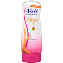 NAIR HAIR REMOVER LOT. COCOA BUTTER 9 OZ