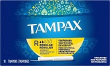TAMPAX TAMPONS REG. ABSORBENCY 10 CT (NT)