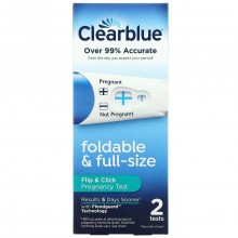 CLEARBLUE FLIP & CLICK PREG. TEST 2 CT (NT) | EXP. 3/25