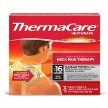 THERMACARE HEAT WRAPS NECK, WRIST, SHOULDERS 3 CT