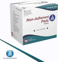 DYNAREX NON ADHERENT PADS 3