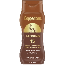COPPERTONE TANNING LOTION SPF 15 8 OZ | EXP. 11/24